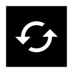 Auto Renewal 2 Square Fill SVG Icon